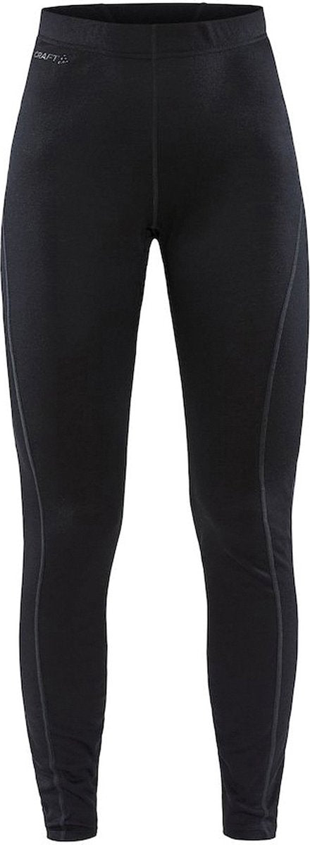 Craft extra warm thermobroek dames - baselayer pants - zwart l