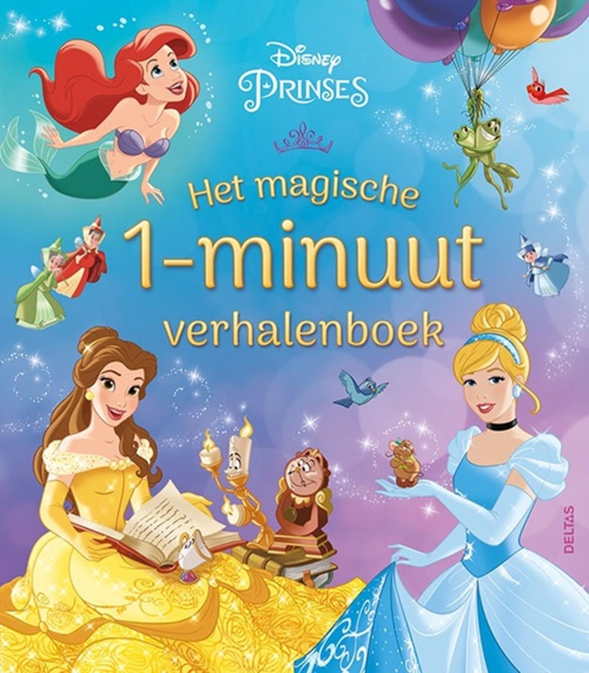 Deltas het magische disney princess 1-minuut verhalenboek