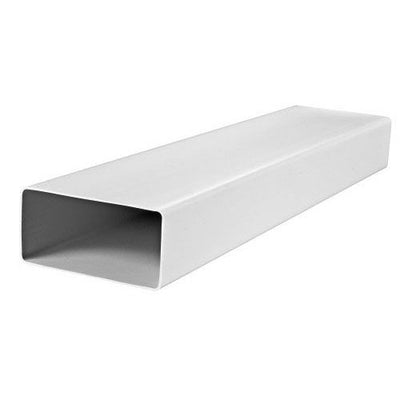 Vlakkanaal 110x54mm luchtkanaal 100 cm