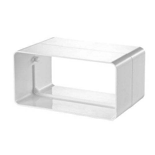 Vlakkanaal 110x54mm kanaalverbinder