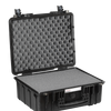 Explorer Cases 4419HL Koffer Zwart met Plukschuim