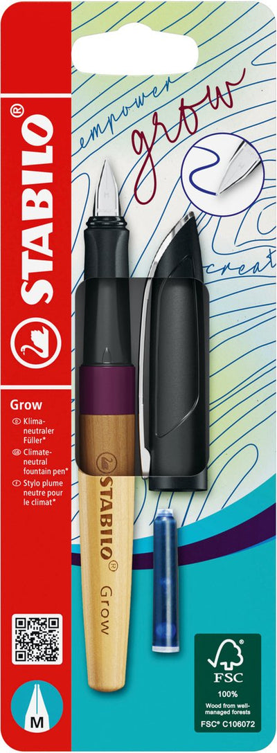 Stabilo grow vulpen, pruimen rood kers