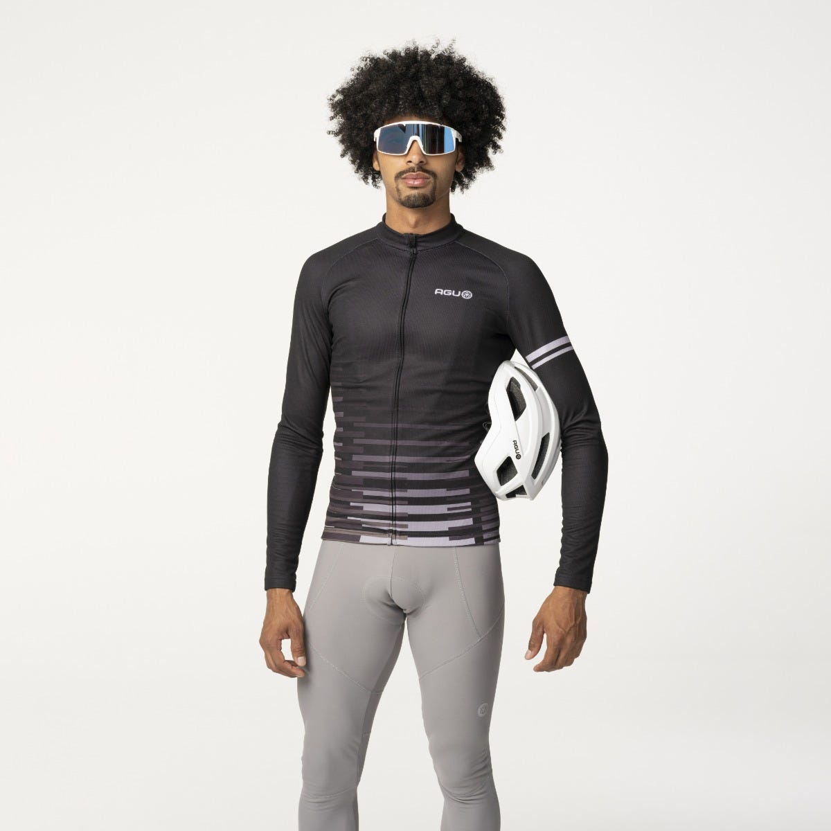Fietsshirt lange mouwen essential heren