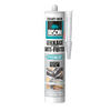 Bison lekkagekit zwart koker 300 ml, elastische afdichtingskit, waterdichte reparaties, voegen en scheuren op en rondom het dak, makkelijk aan te brengen kit