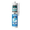 Bison 1029749 - b sil.kit 310ml manh.grijs | 3 stuks