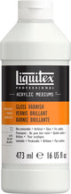 Liquitex 6216 professional glans vernis 473 ml – acrylvernis glanz | uv-bescherming | vergeelt niet | voor acrylverf