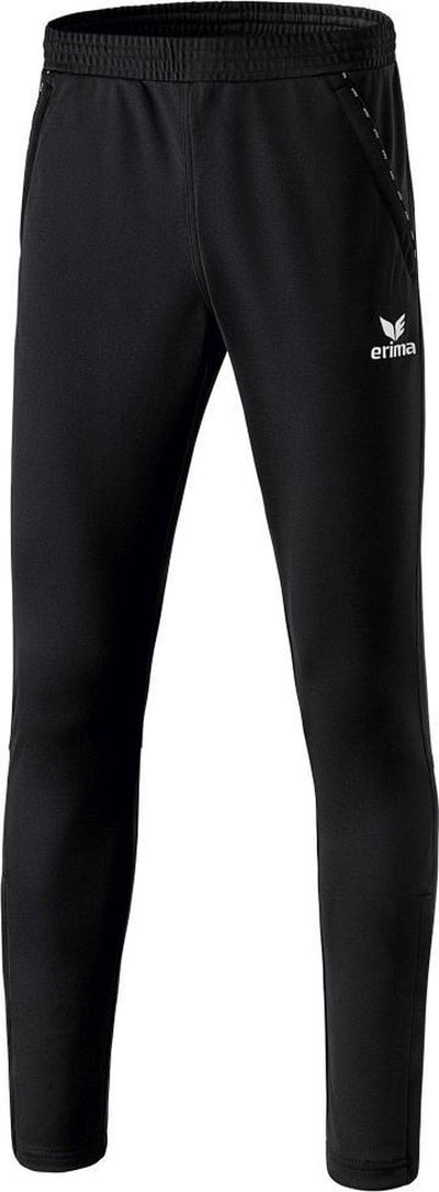 Erima trainingsbroek met tussenstukken op de kuiten 2.0 volwassenen - zwart - maat xxxl