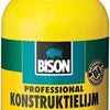 Bison konstruktielijm flacon 750 g, watervaste, houtkonstruktlielijm, bruist licht, overschilderbaar, binnen en buiten, d4, sterker dan hout, waterbestendig