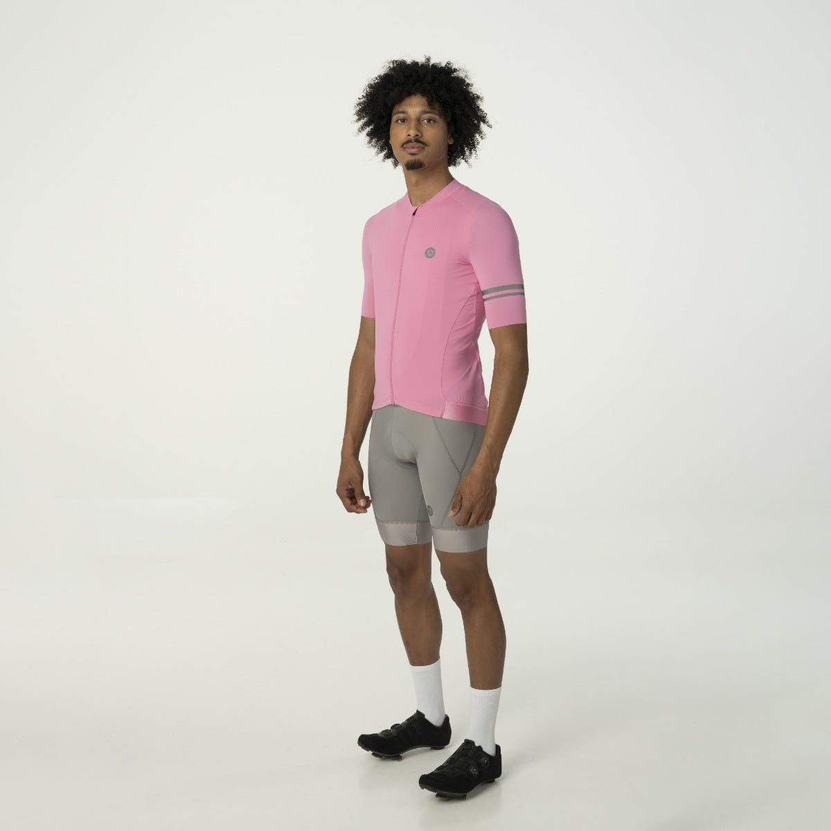 Solid fietsshirt performance heren black