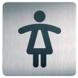 Pic togram damestoilet durable zelfklevend