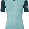 Colorblock fietsshirt performance dames