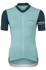 Colorblock fietsshirt performance dames - afbeelding 1