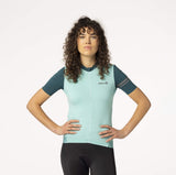 Colorblock fietsshirt performance dames - afbeelding 2