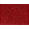 Opstrijkfolie Glitter Rood, A5