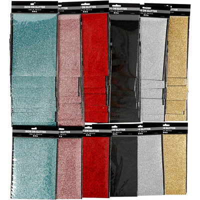 Https: www.cchobby.nl opstrijkfolie-vel-148x210-mm-glitter-diverse-kleuren-6x10-vel-1-doos