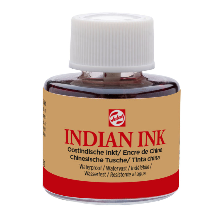 Talens • oostindische inkt flacon 11ml zwart 700