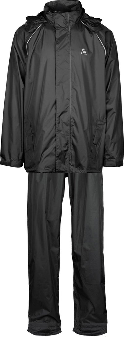 Ralka regenpak - comfort - zwart antraciet - m
