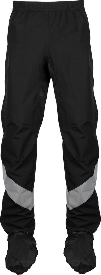 Ralka regenbroek pro waterdicht ademend - schoenhoes + reflectie - zwart - maat s