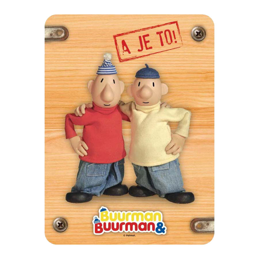 Buurman en buurman magneet
