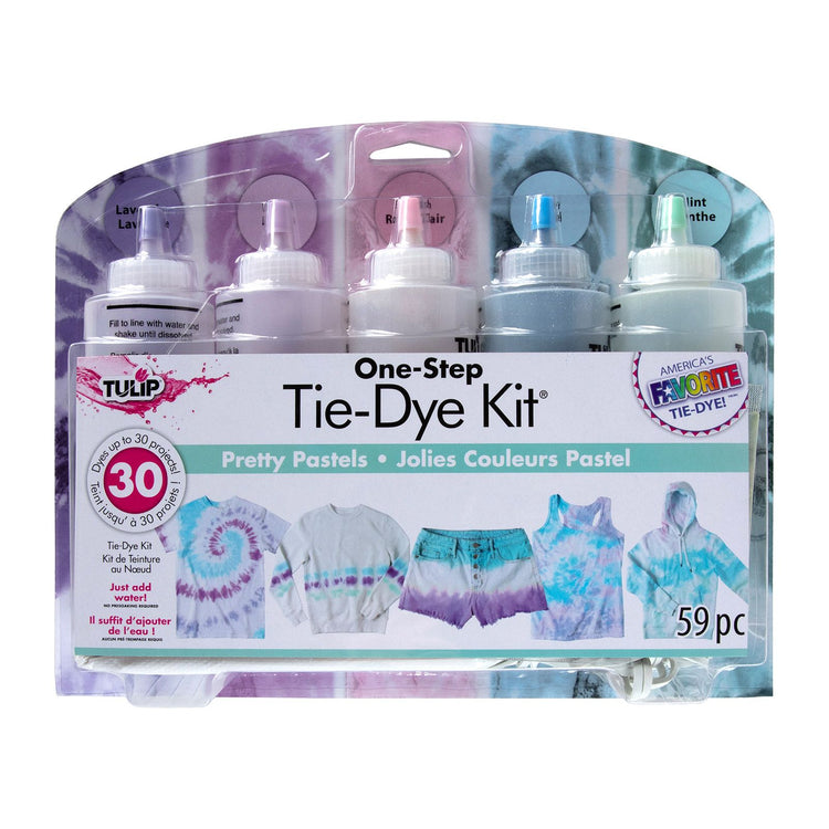 Tulip one-step tie dye tulip • tie-dye kit 5 kleuren pretty pastels