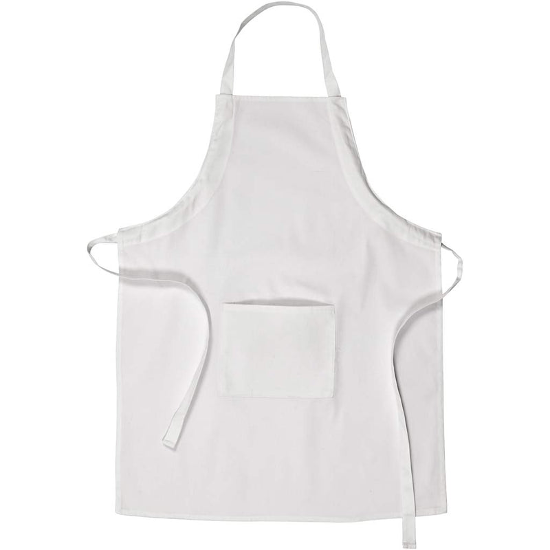 Creativ company https: www.cchobby.nl schort-met-zak-l-84-cm-b-65-cm-afm-m-xl-cm-210-gr-wit-1-stuk-444640