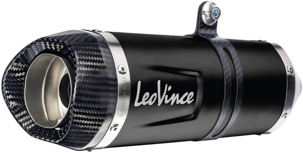 Leovince schalldämpfer sbk lv one evo black edition schalld leo compl lv one sw