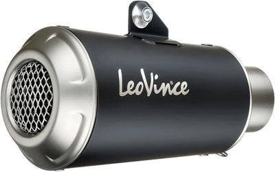 Leovince geluiddemper sbk lv-10 black edition schalld leo slipon lv-10 sw-si