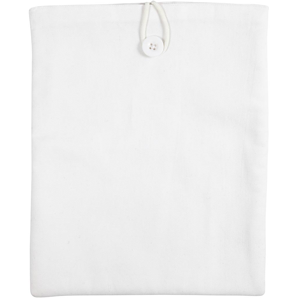 Creativ company tablet hoes, afm 22x27 cm, wit, 1 stuk