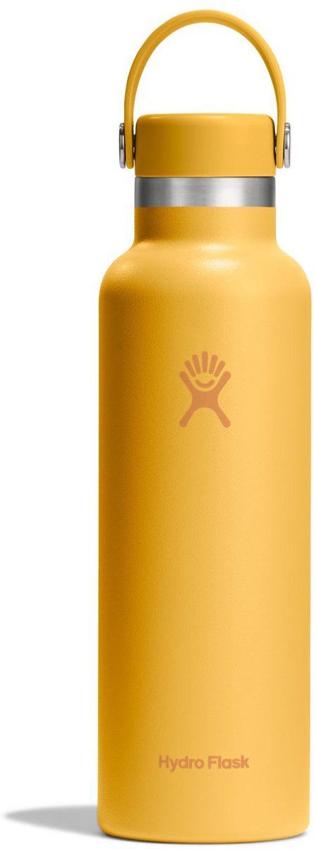 Hydro flask standard mouth flex cap drinkfles (621 ml) - sunbeam