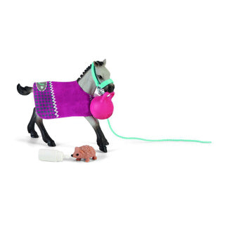 Schleich 42534 spelplezier met veulen | 2 stuks