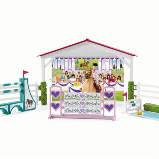 Schleich 42440 paardenboerderij met huis en stal