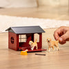 Schleich farm world hondenhok met golden retrievers 42722