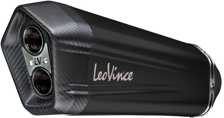 Leovince schalldämpfer sbk lv-12 black edition schalld leo slipon lv-12 sw