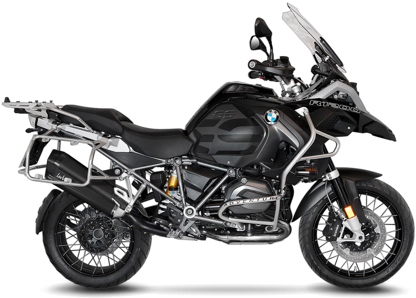 Leovince schalldämpfer sbk lv-12 black edition schalld leo slipon lv-12 sw