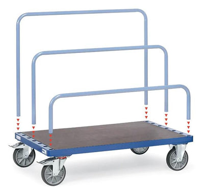 Fetra platenwagen 1600x800mm - 750kg