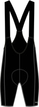 Agu comfort plus bibshort performance - heren fietsbroek - zwart - maat m