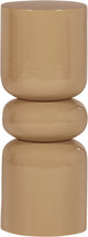 Woood brava plantenstandaard - metaal - zand - 77x29x29