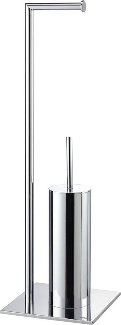 Sealskin tube - toiletbutler - toiletborstel met houder siliconen - vrijstaand - chroom