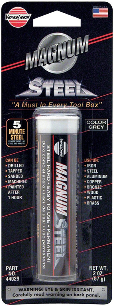 Versachem magnum steel epoxy stick - metaal reparatie - 57g