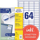 Avery universele etiketten 3667 wit 6.400 stuks