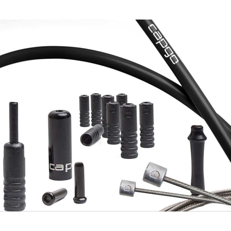 Capgo kabelset compleet voor schakelen en remmen voor shimano en sram