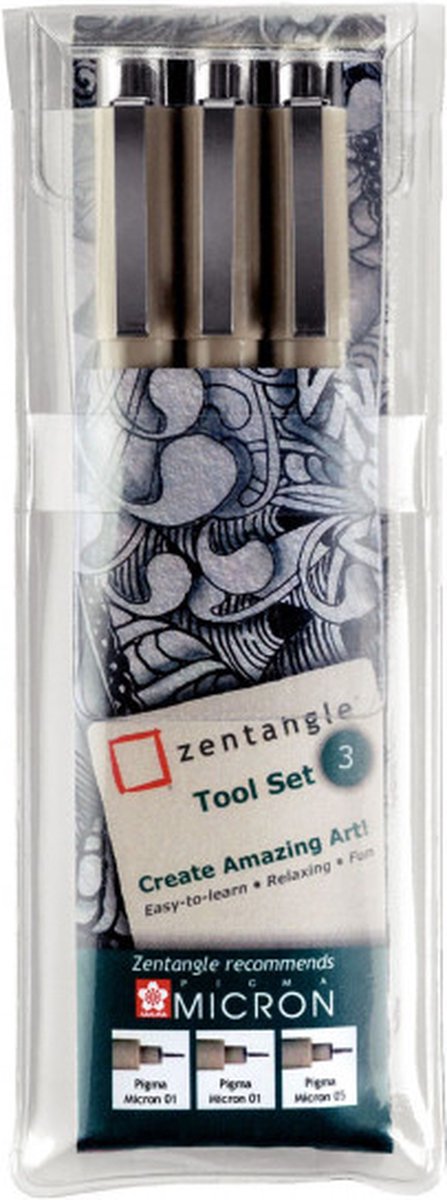 Sakura zentangle tool set 3-delig