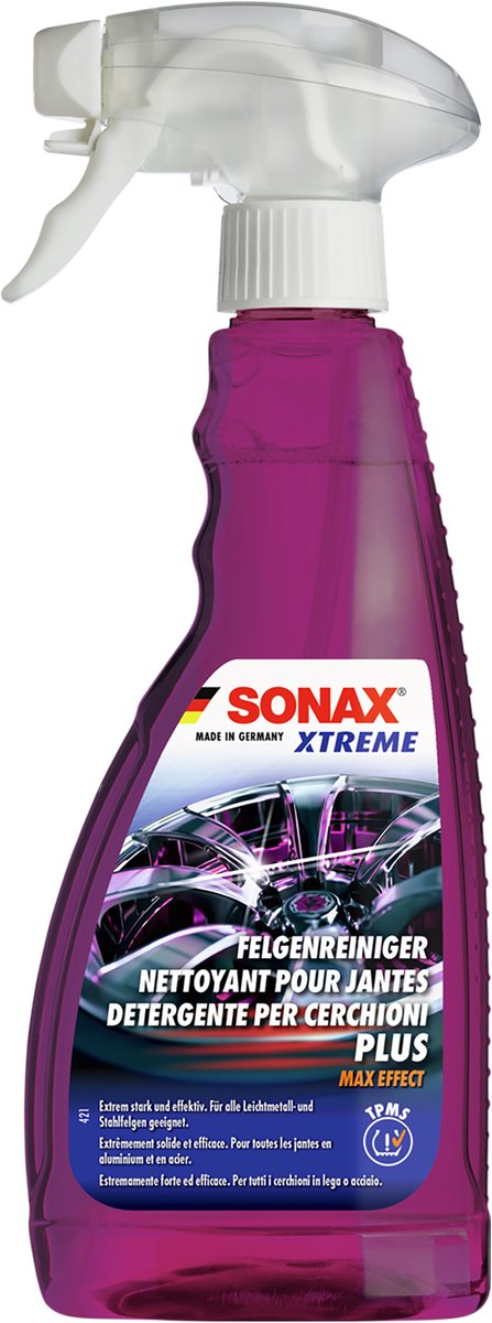 Sonax xtreme velgenreiniger - zuurvrij - 500ml