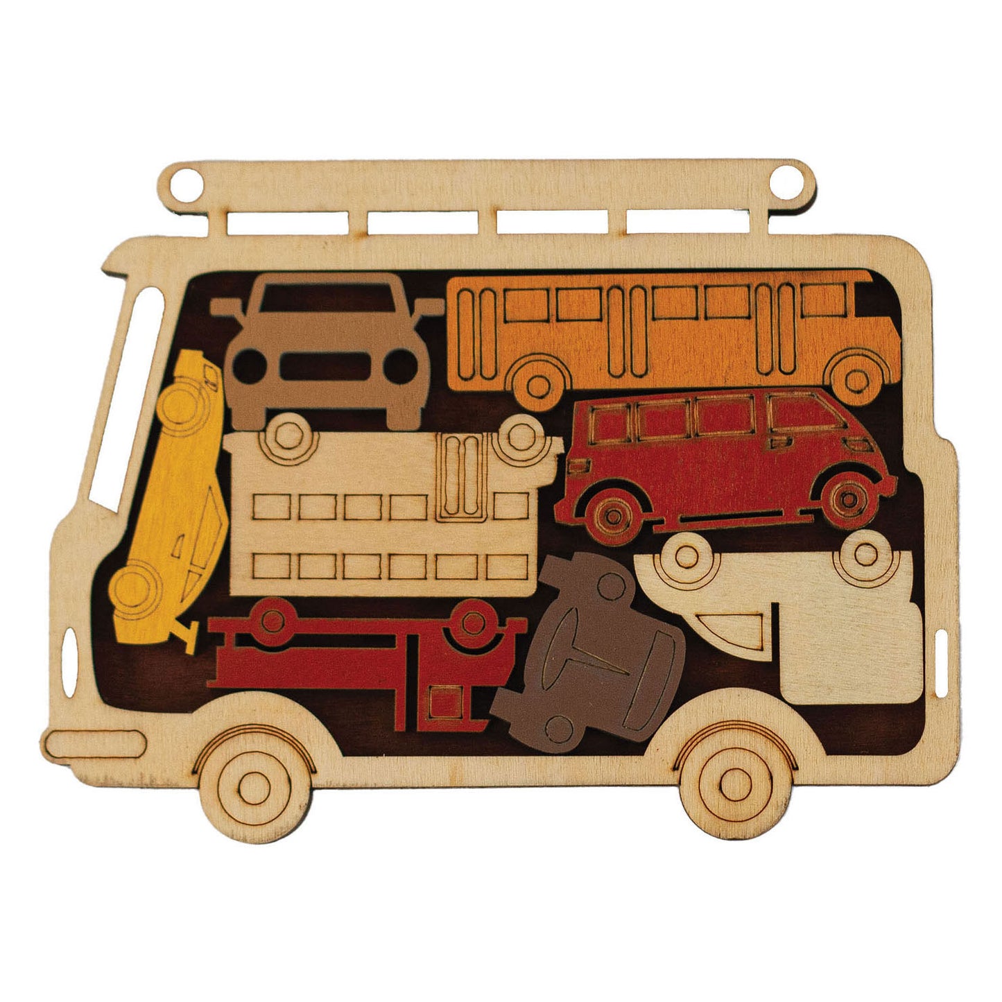 Recent toys transport car park breinpuzzel