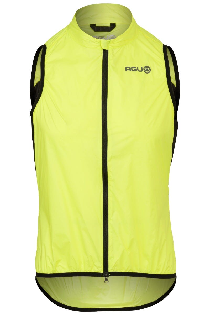 Agu wind body essential heren neon yellow