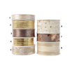 Decoris lint goud-crème-bruin