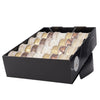 Decoris kerstlint in diverse maten 8 assorti goud wol wit brons