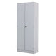 Kast niceday future 4 legborden 80x42x200,4cm lichtgrijs