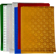 Https: www.cchobby.nl holografisch-papier-a4-vel-210x297-mm-120-gr-80-div-vellen-1-doos - afbeelding 1