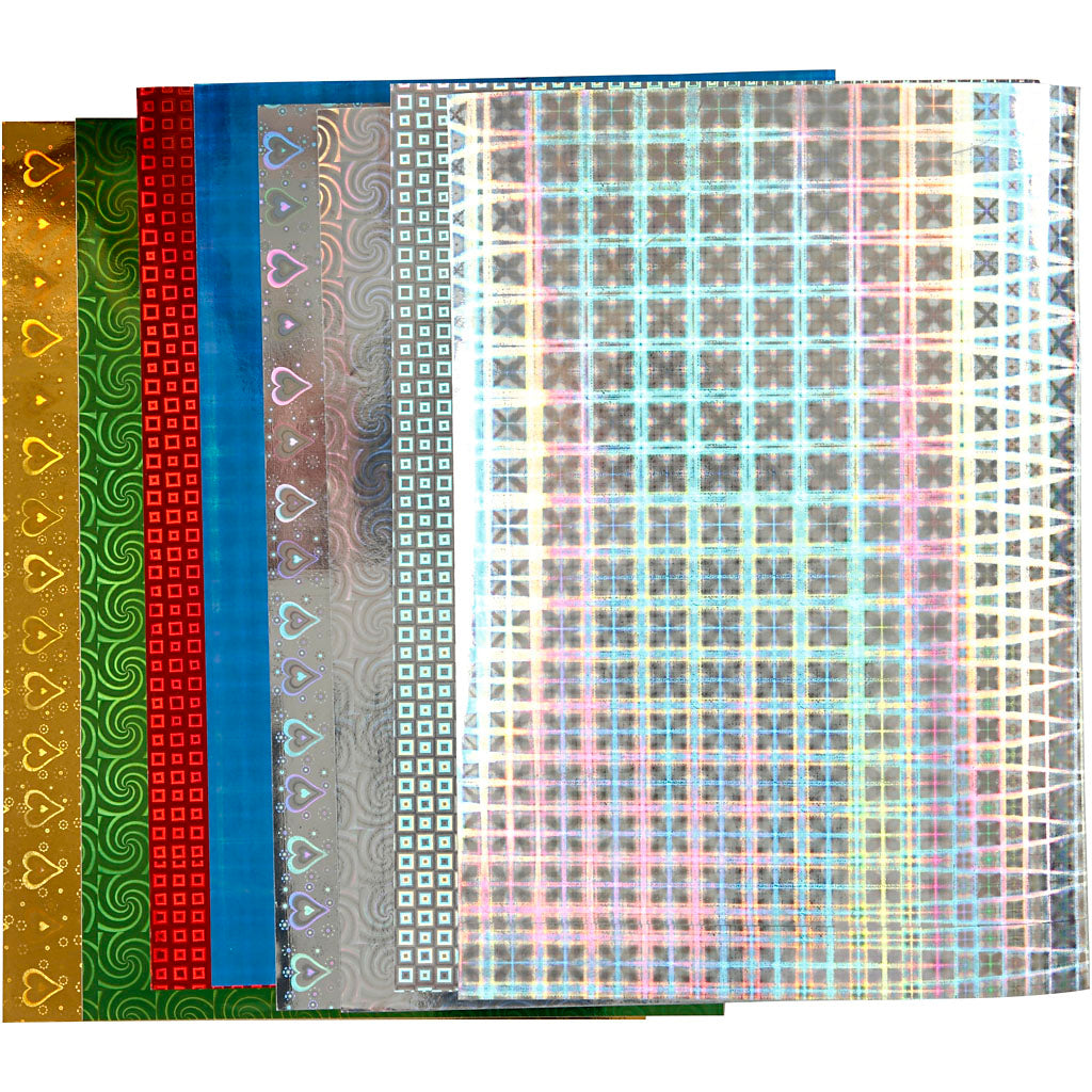 Https: www.cchobby.nl holografisch-papier-a4-vel-210x297-mm-120-gr-8-div-vellen-1-doos